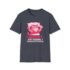 Napping Cat in Activewear T-Shirt